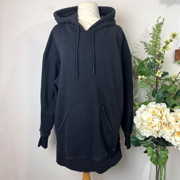 JoyLab Black Oversized Hoodie Sweatshirt | Size Large - Picture 1 of 12